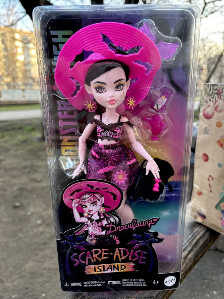 Monster High Scare-adise Island Draculaura монстер хай Дракулаура