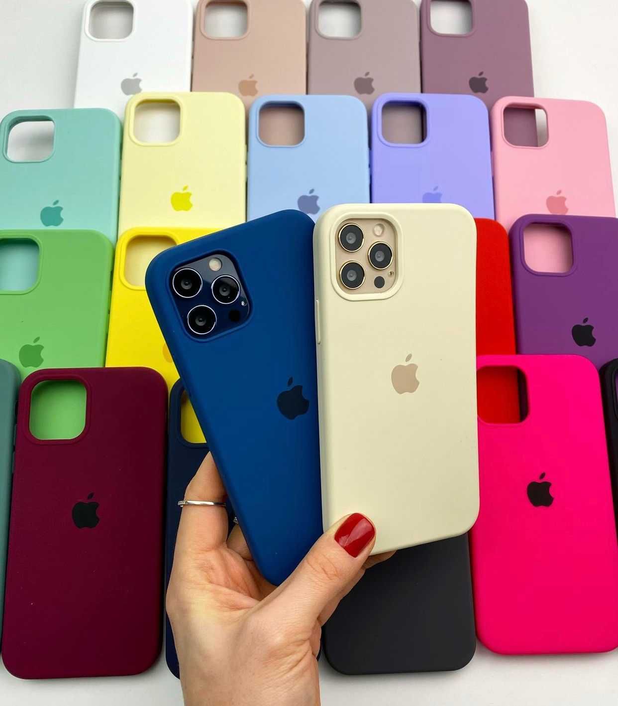 Силіконовий чохол на айфон silicone case iPhone 12 pro / та інші