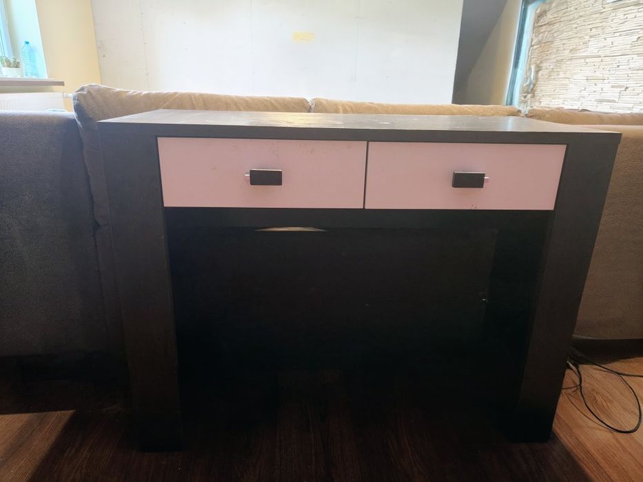 Pilnie sprzedam zestaw mebli do salonu biurko komoda witryna 2 rtv