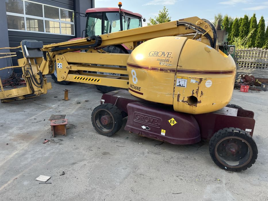 Zwyżka koszowa GROVE Manlift podnośnik koszowy GROVE Manlift manitou