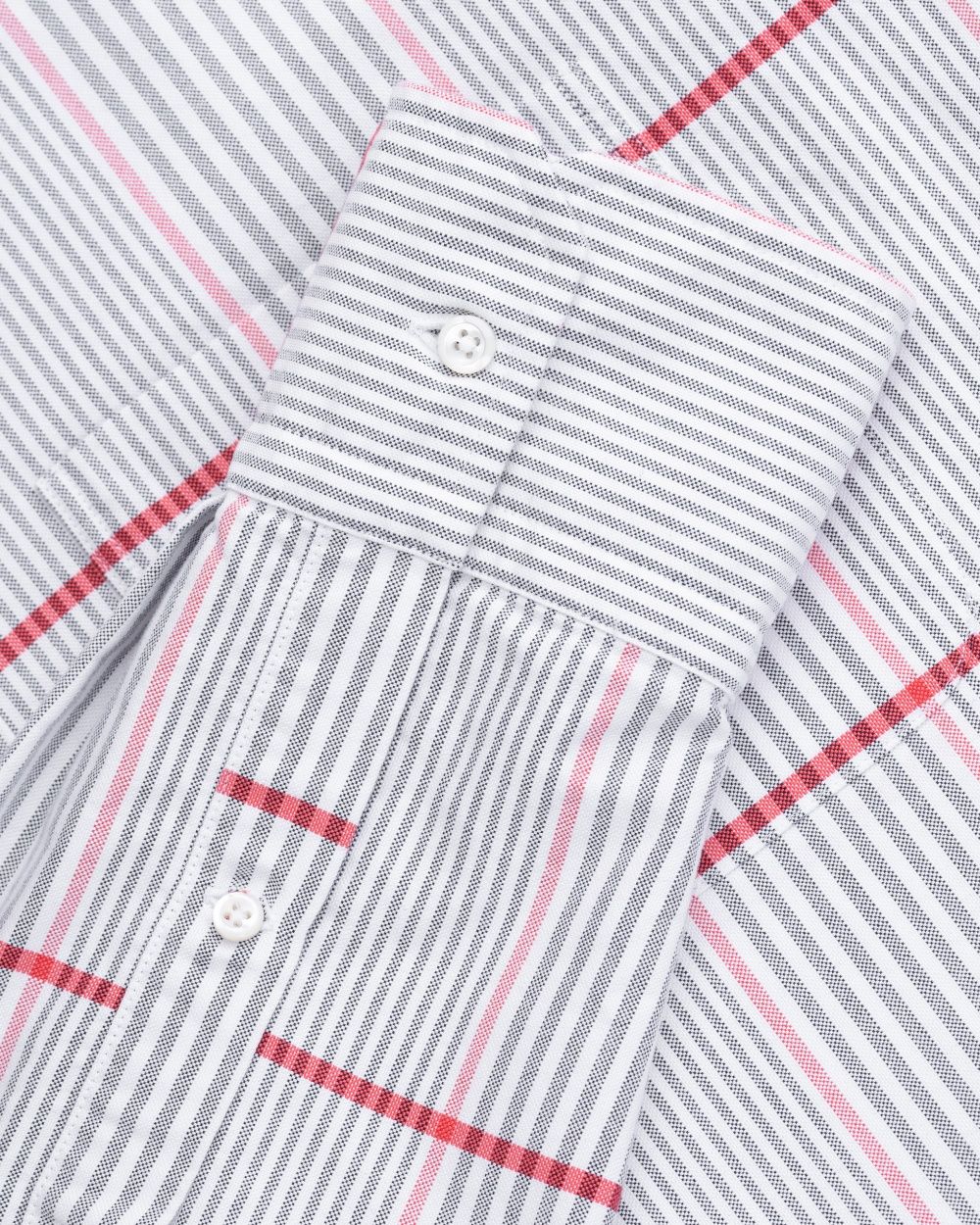 Хлопковая рубашка THOM BROWNE (5) Оригинал