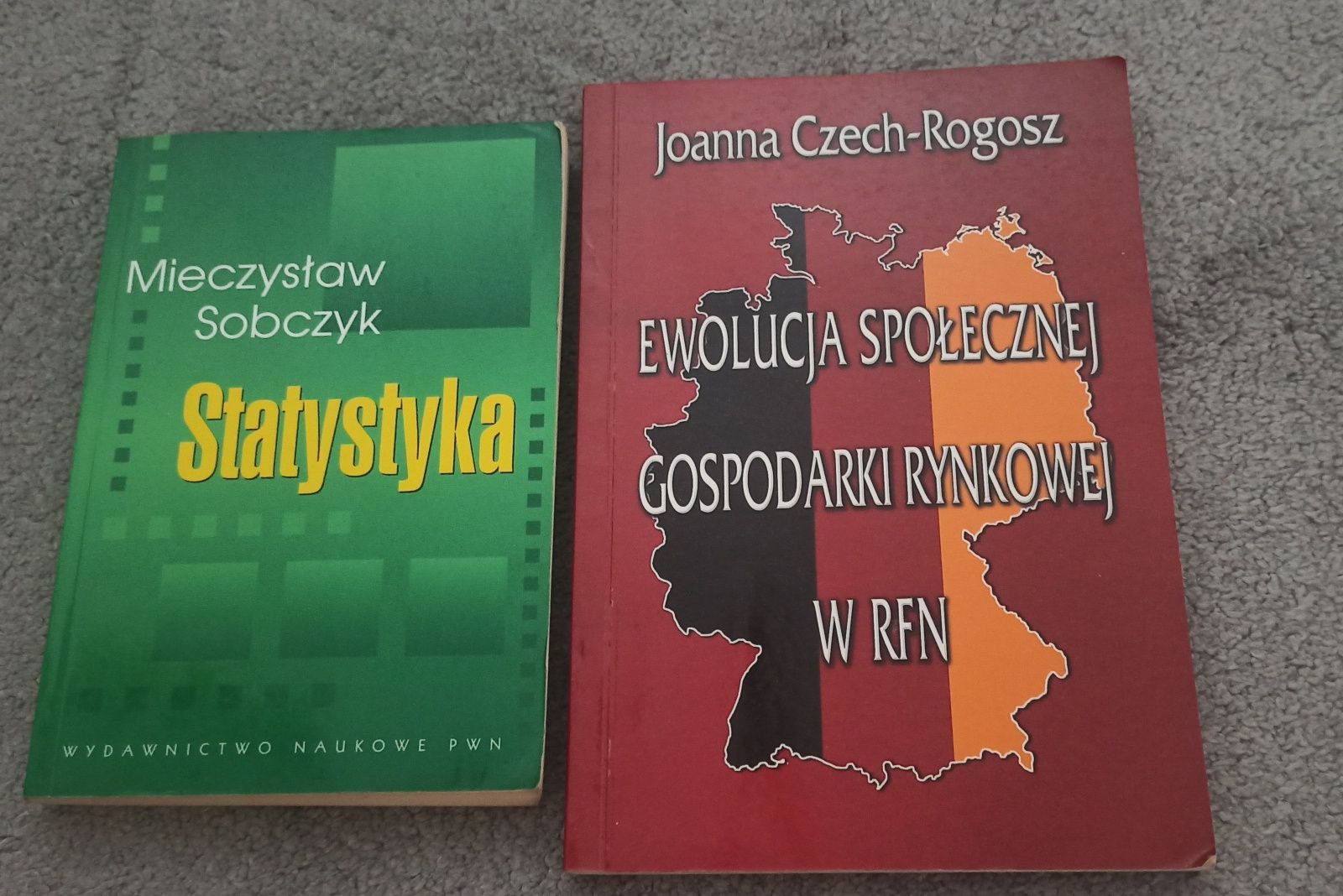 Statystyka Sobczyk PWN i Ewolucja społecznej gospodarki rynkowej w RFN
