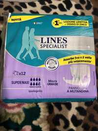 Підгузки-труси для дорослих, Lines Specialist