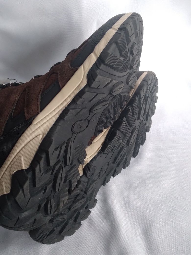 Nowe buty trekkingowe męskie brązowe r.44