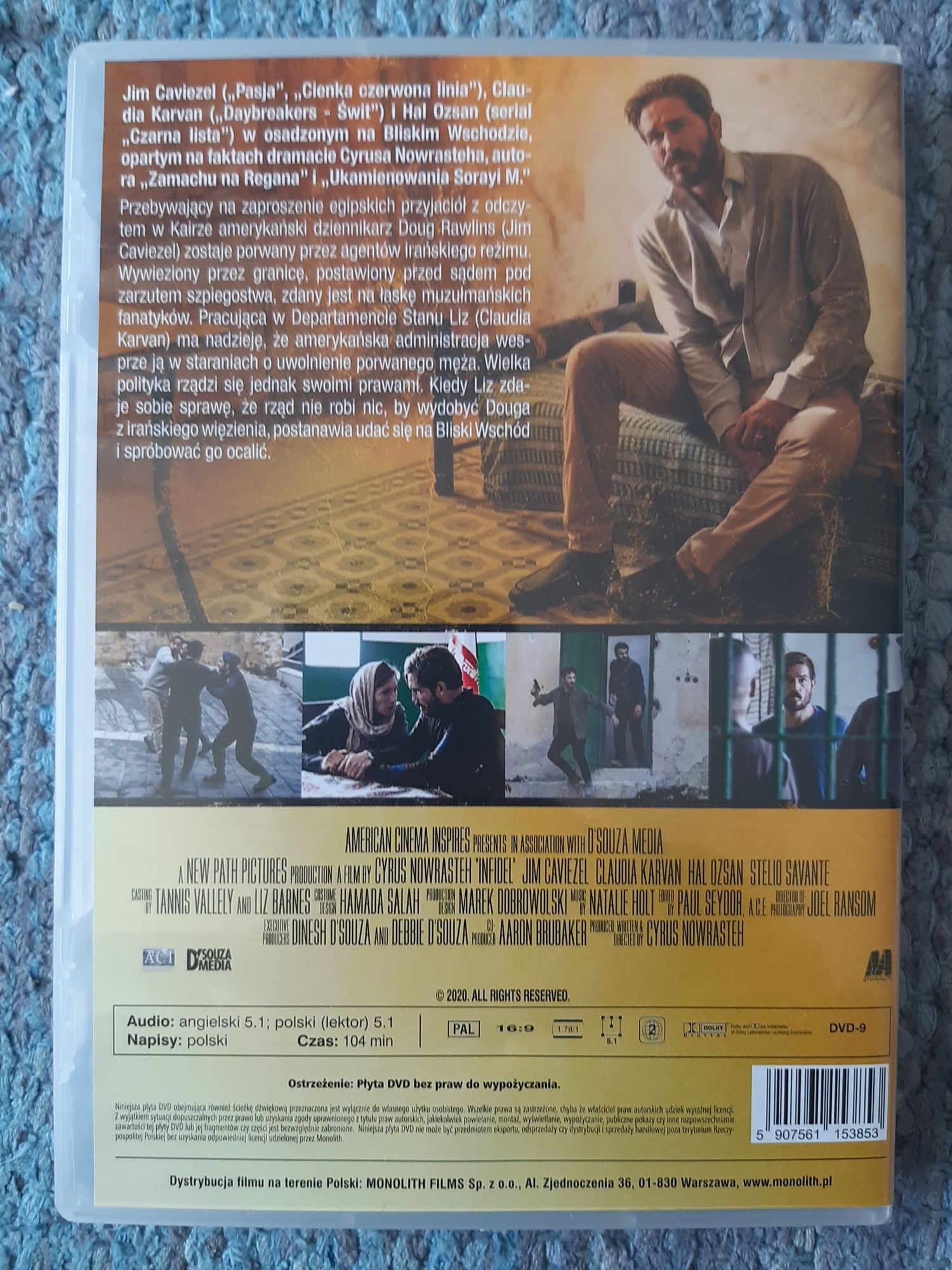film DVD "Niewierny"