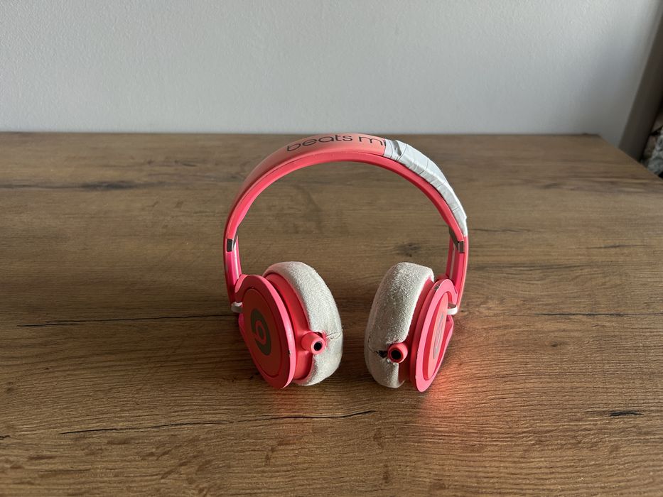 Słuchawki Beats Mixr by David Guetta Różowe Pink
