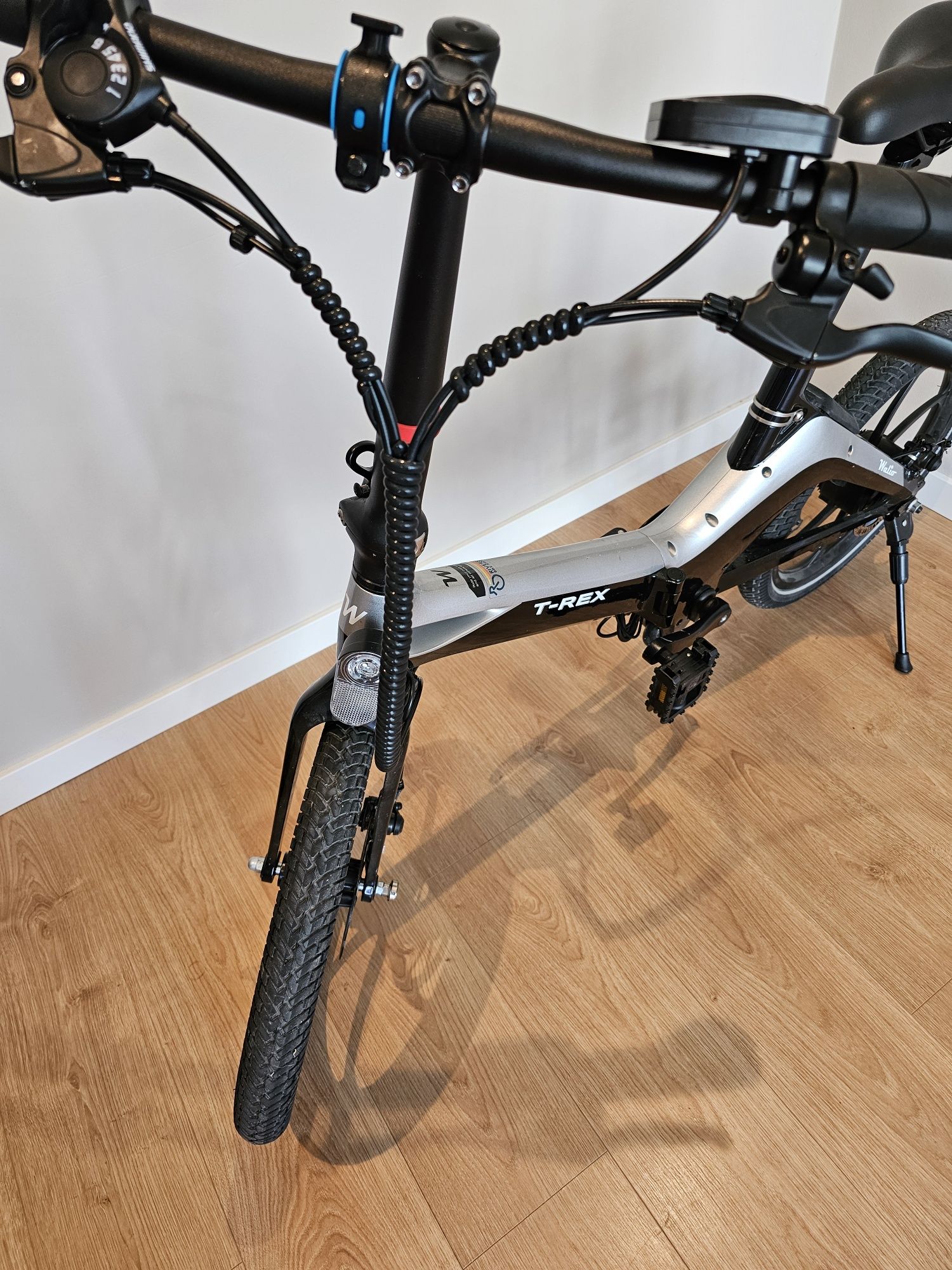 Bicicleta elétrica dobrável (Walio T-Rex)