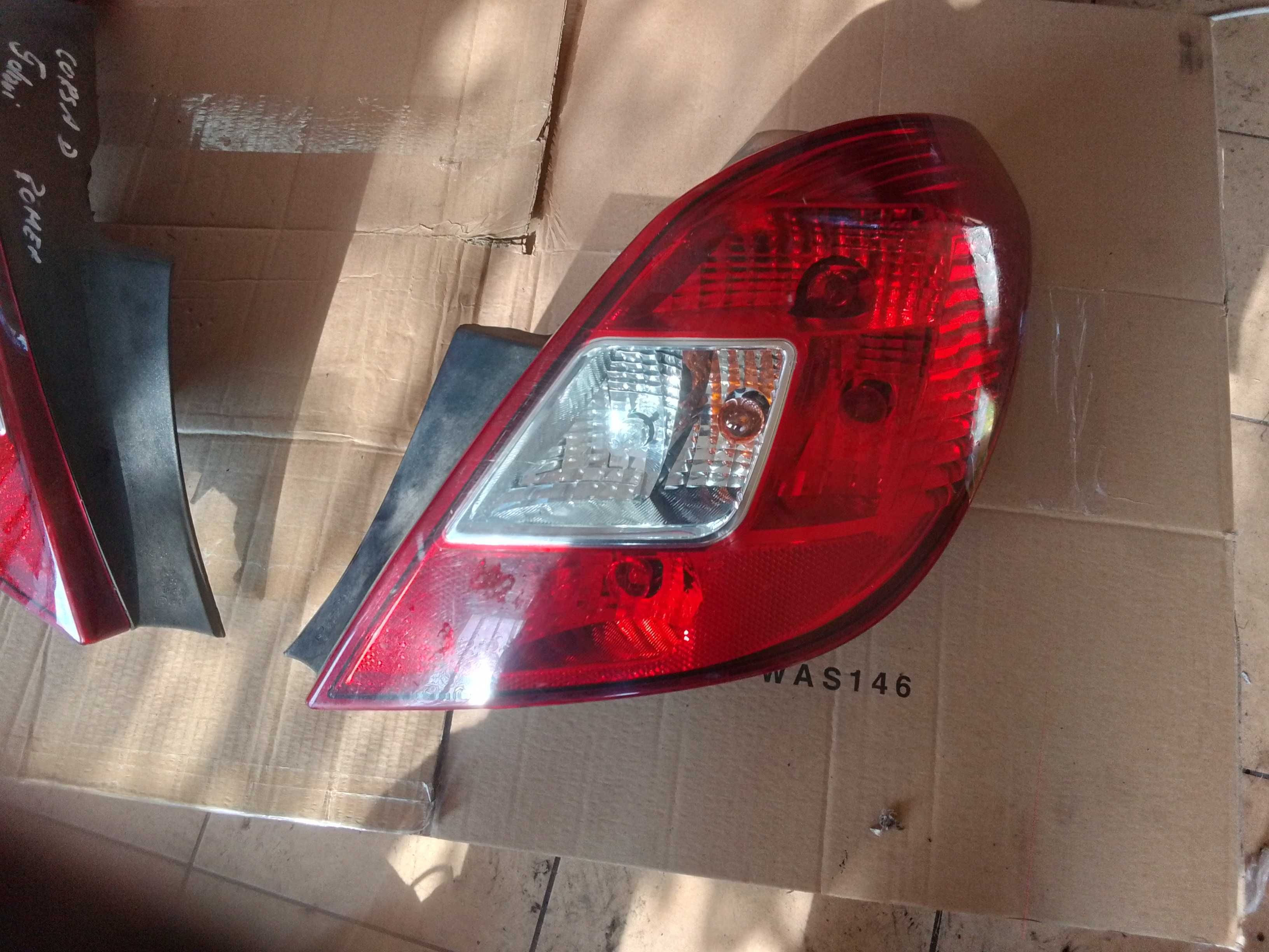OPEL CORSA D lampa lampy tył wersja 5 drzwi