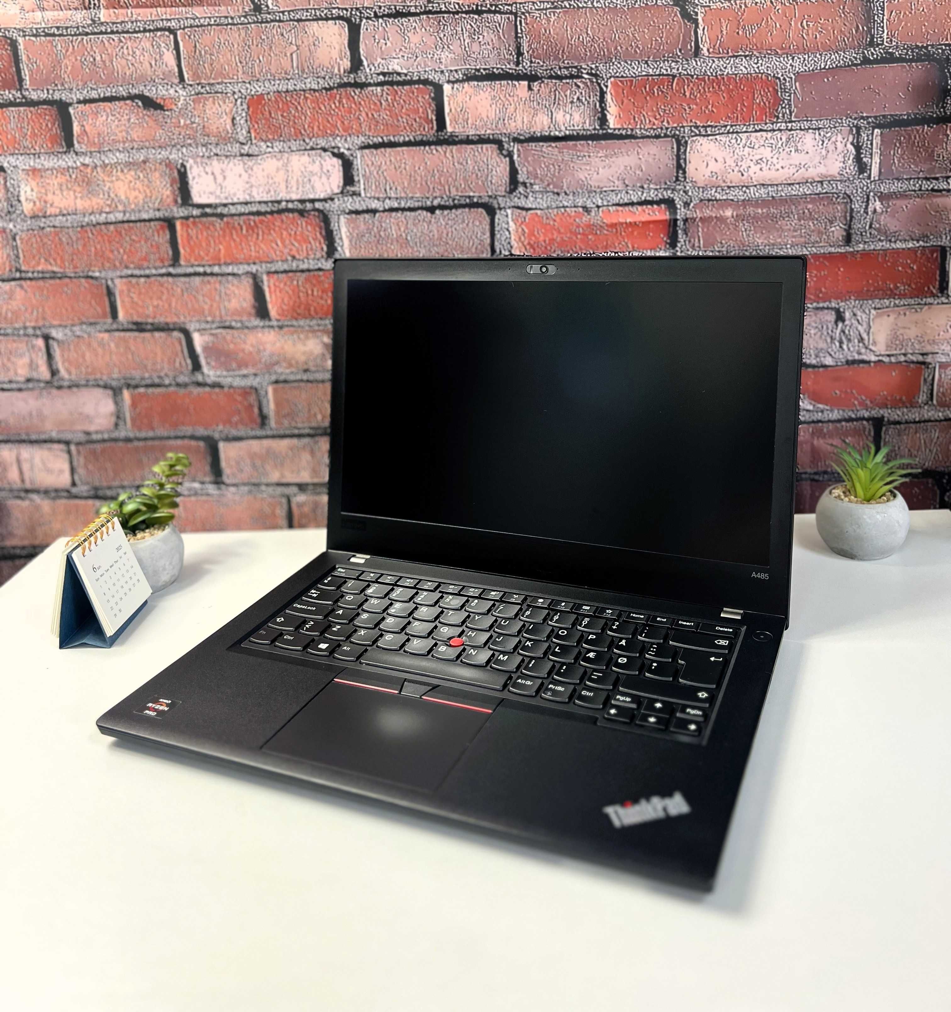 Ноутбук Lenovo ThinkPad A485·Ryzen 5 2500U·16GB+SSD512·14"IPS·Гарантія