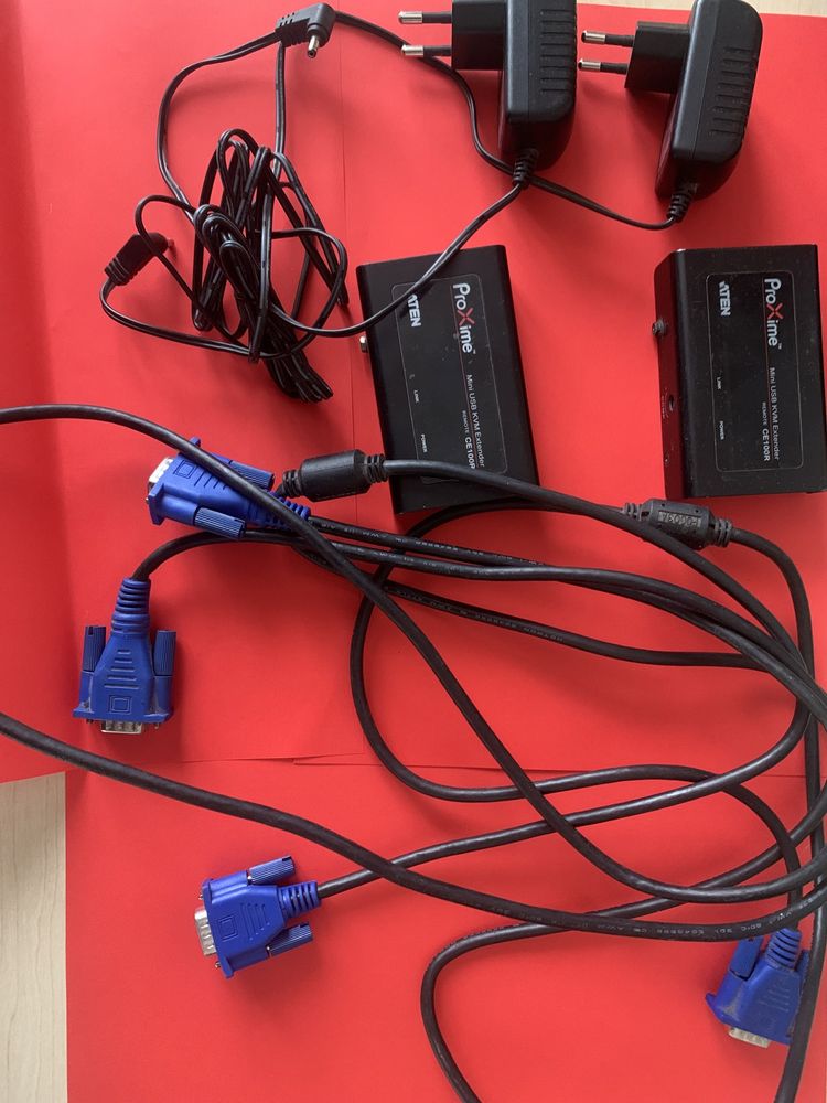 Удлинитель Подовжувач ProXime" Mini USB KVM Extender REMOTE CE100R