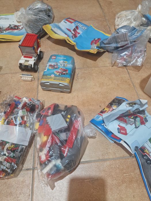 Legos antigos incompletos