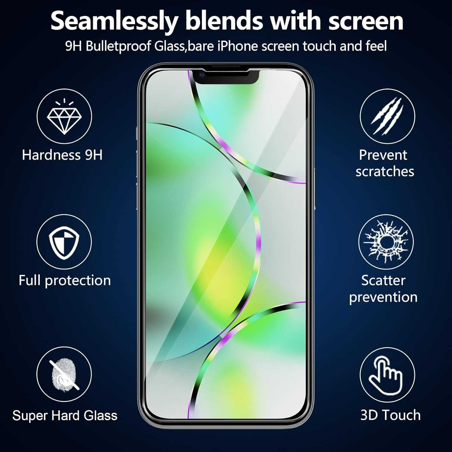 ETUI do iPhone 14 + szkła hartowane Qasyfanc silikonowe NOWE w943