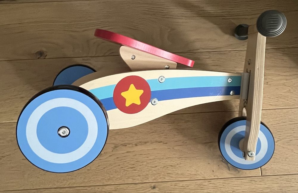 Lidl rowerek biegowy drewniany