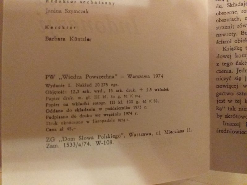 Andrzej Jakimowicz Sztuka Indonezji WP 1974