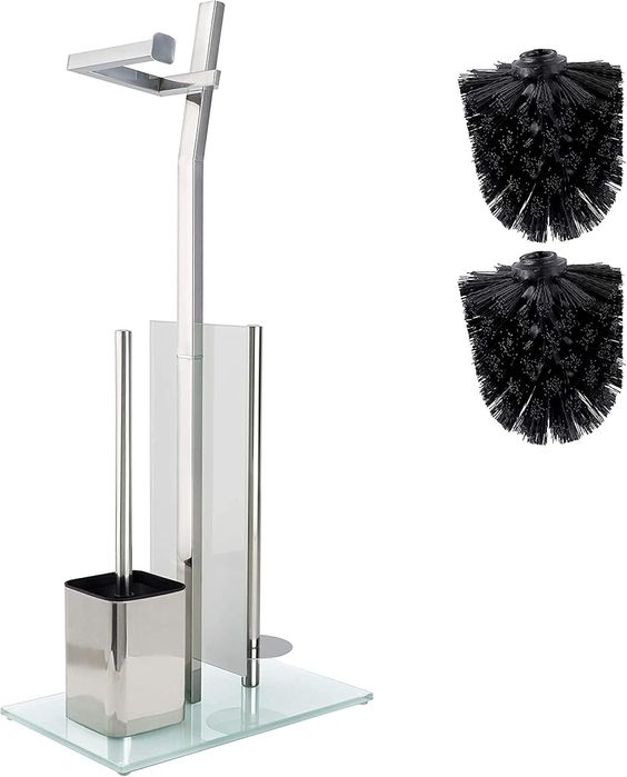 Держатель для туалетной бумаги и подставка для туалетного ёршика