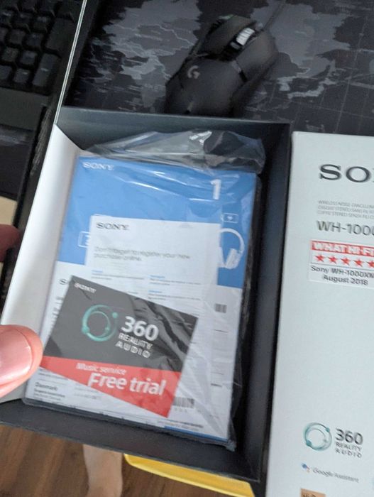 Słuchawki Sony WH-1000XM3 ANC Noise canceling