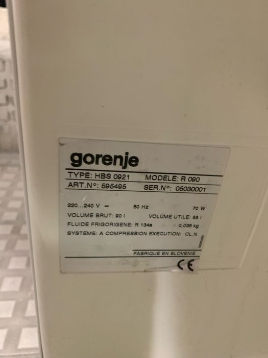 Frigorífico Gorenje