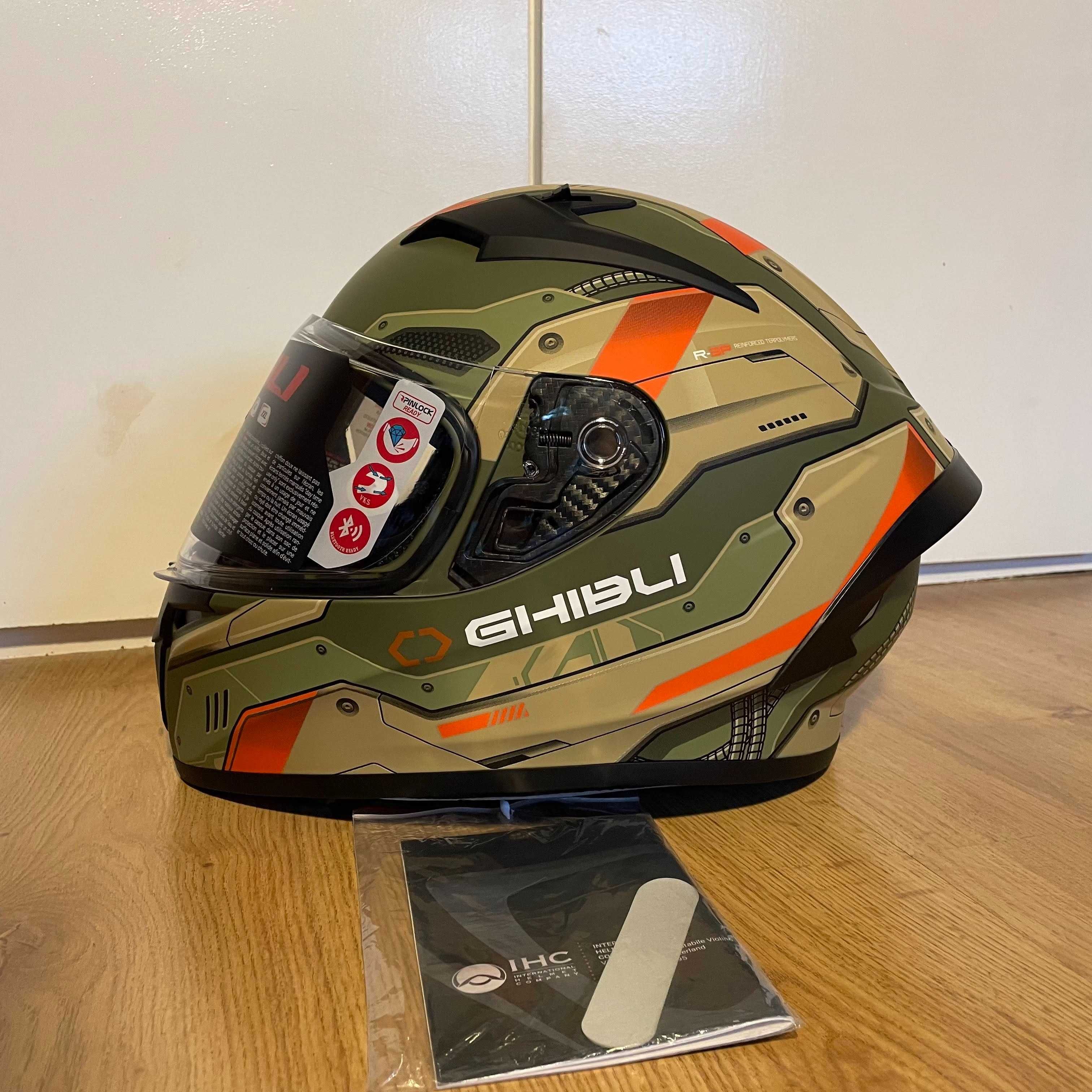 Capacete (L) Moto Novo - Vemar Ghibli Robot