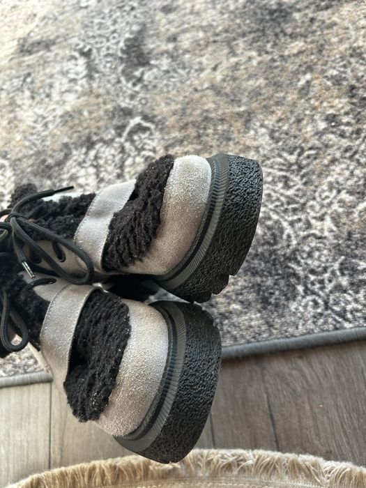 Зимові ботінки натуральна замша