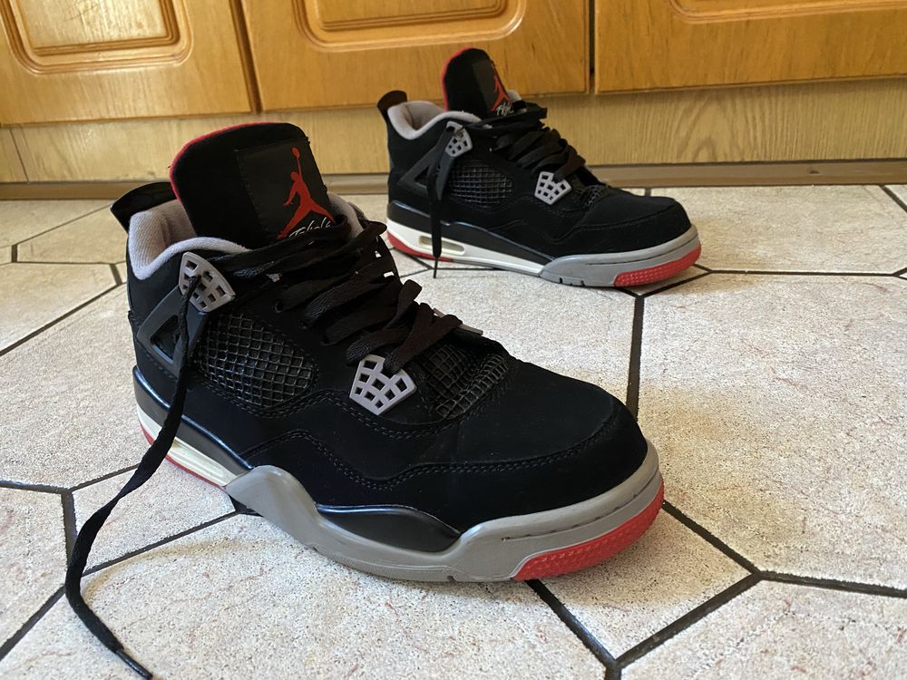 Jordan Retro lV Bred roz 4