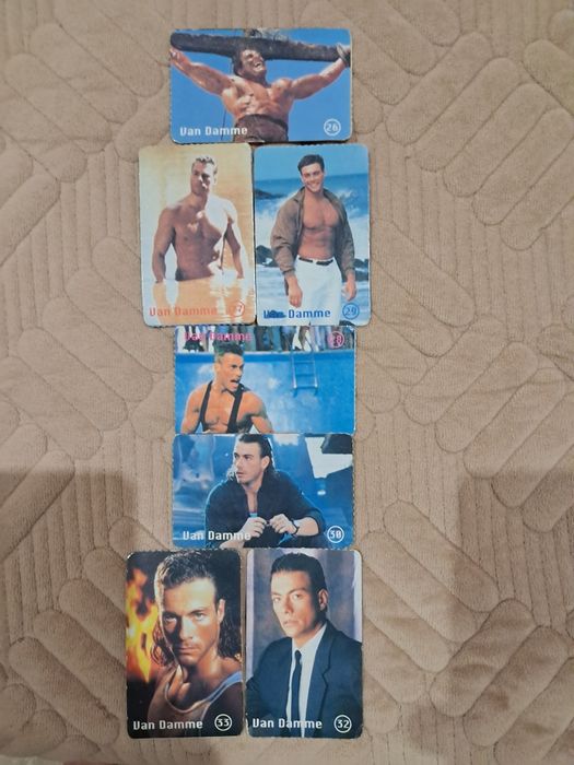 Колекційні картки, карточки VAN DAMME