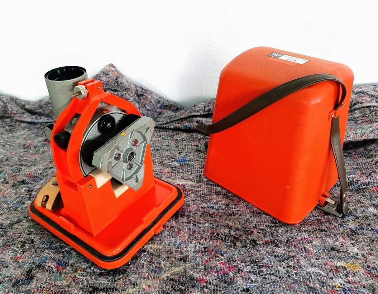Nível automático vintage Leica Sokkisha B2A topografia colecionador