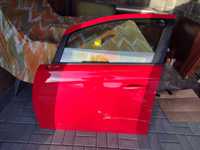 Drzwi lewe, przód i tył Opel Corsa E,kolor Lava Rot, uszkodzone