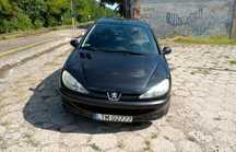 Śliczny pezocik 206 1.4 benzynka klima lift 2004r