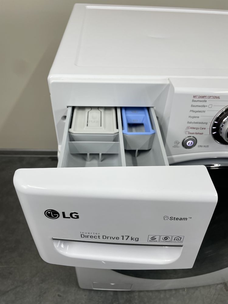 17 кг парова обробка Dampf LG F11WM17VT2 пральна машина