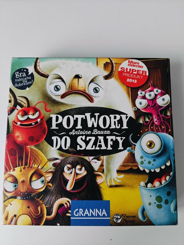 Gra dla dzieci potwory do szafy granna