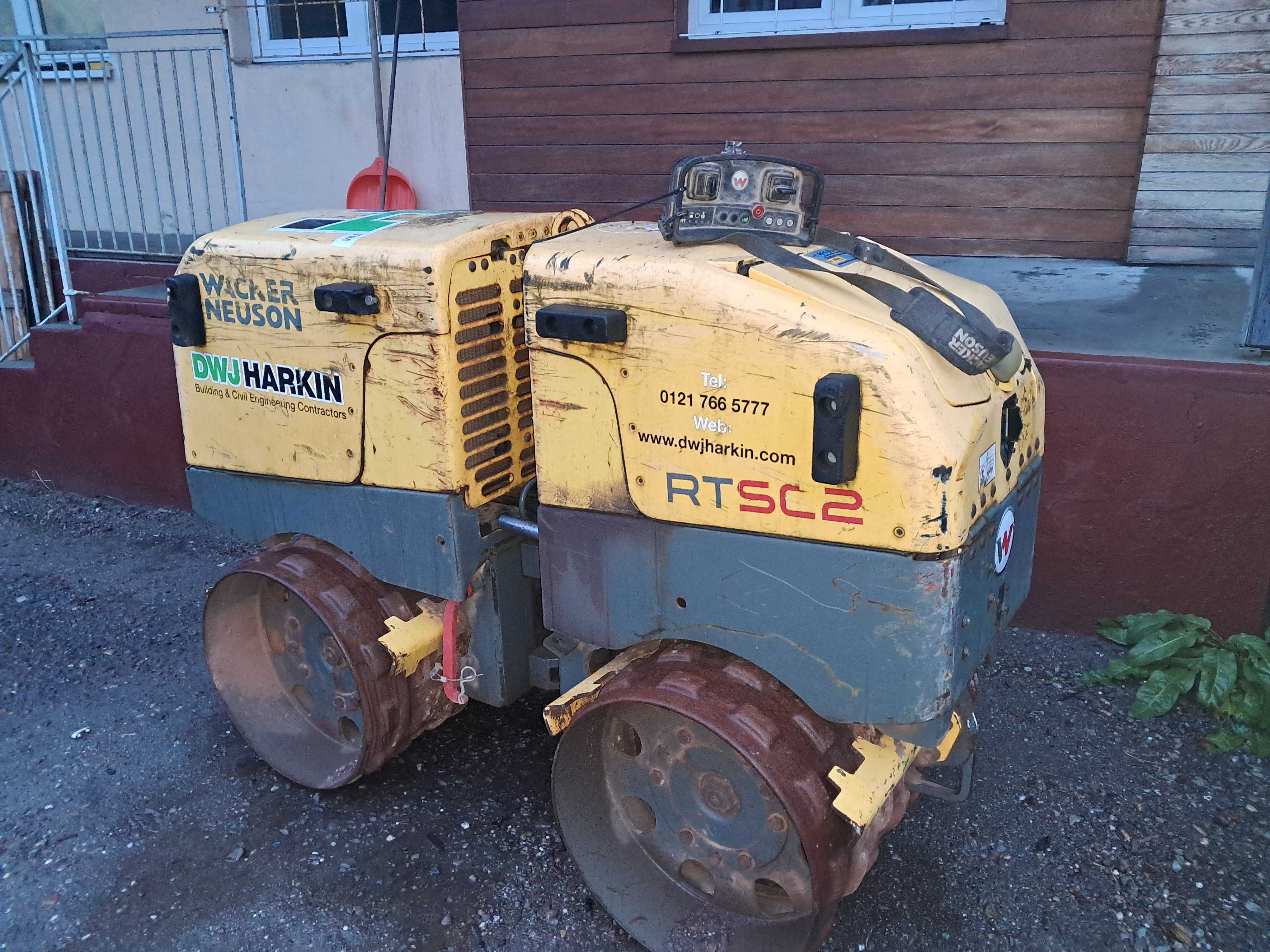 walec okołkowany Wacker Neuson RT82-SC2 , sterowany , 2012r