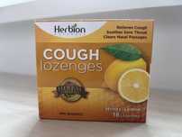 Herbion Naturals cukierki tabletki  18 na kaszel, chrypkę, ból gardła