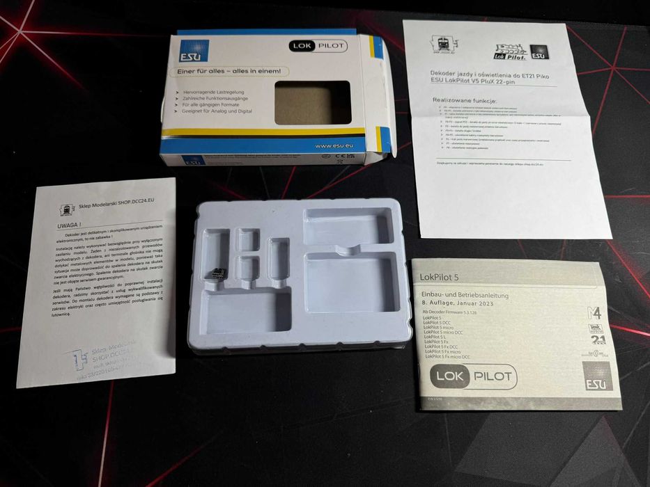 Lokomotywa ET21-375 DCC ESU LokPilot V5 PluX 22-pin (h0)