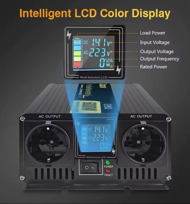 Інвертор чистий синус 24 v.