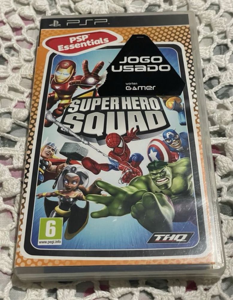 Jogo • Marvel Super Hero Squad • PSP Essentials