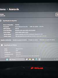 Portatil Toshiba 4gb RAM Ler descrição