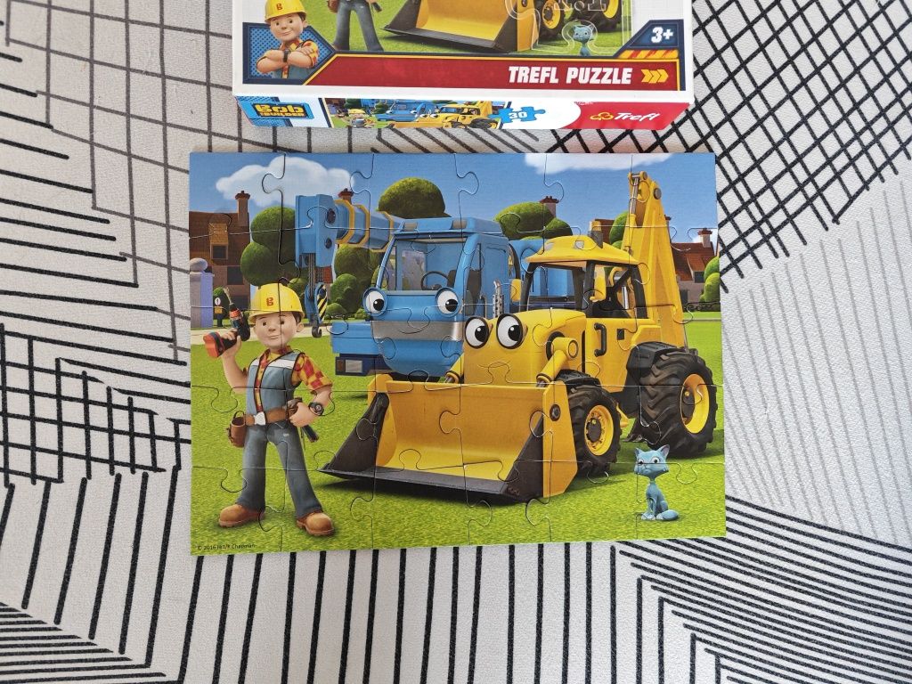 Zestaw puzzle Bob budowniczy