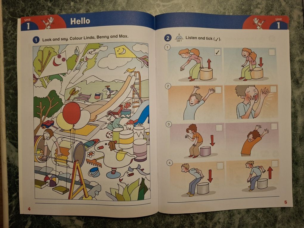 Детская развивающая книга PLAYWAY to English + CDR диск.