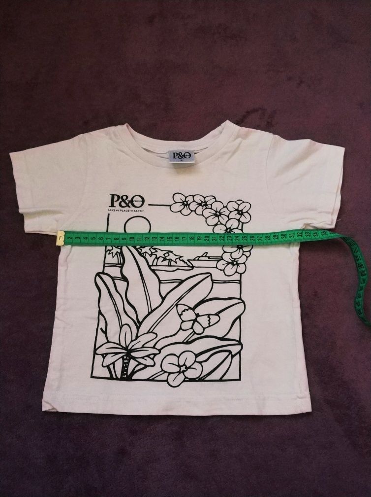 Дитяча бавовняна футболка P&O