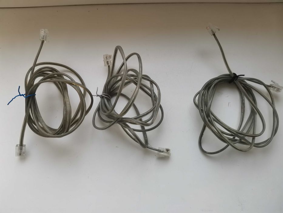 Патч-корд, телефонный кабель RJ11 1,8 м