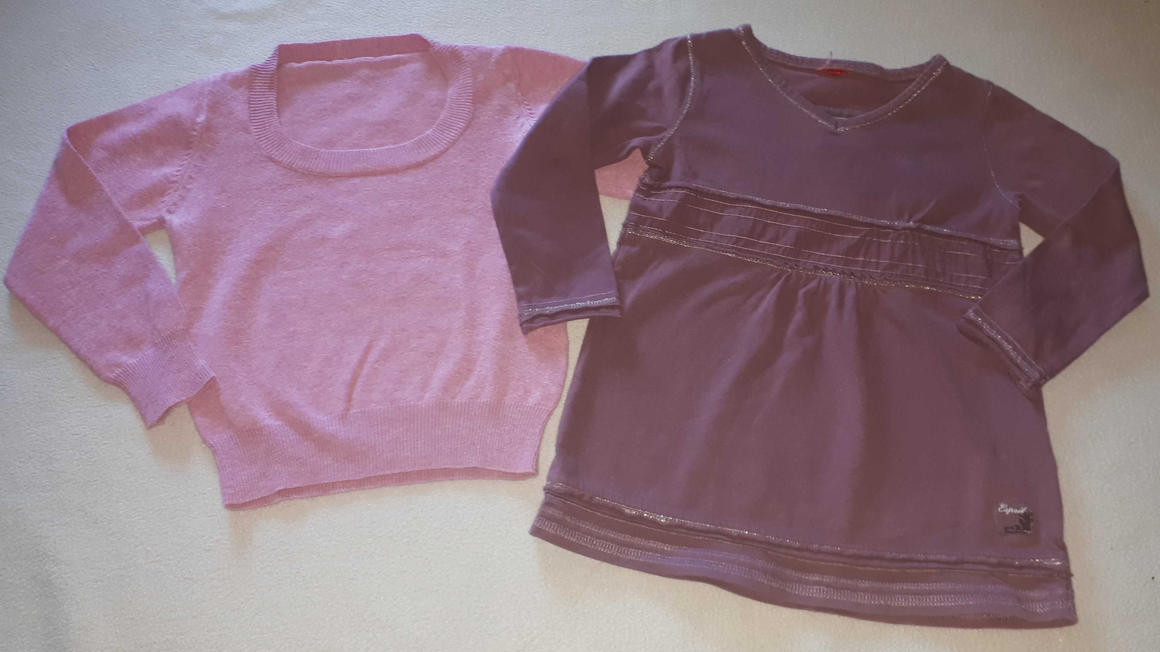 Koszula name it + tunika/bluzka esprit + sweterek r 80