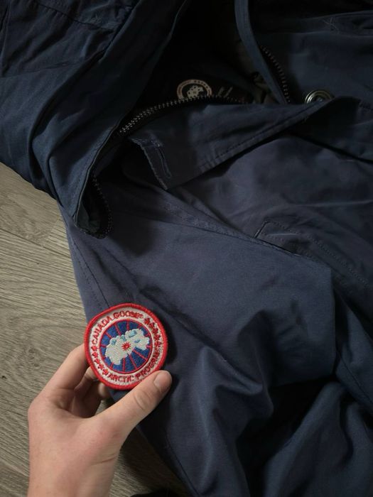 Canada goose пуховик курточка monkler зимня/демисезон розмір М