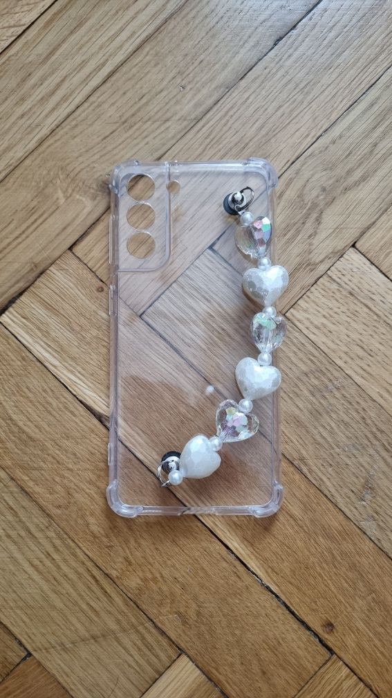 Case na Samsung galaxy S21, przezroczyste etui na telefon