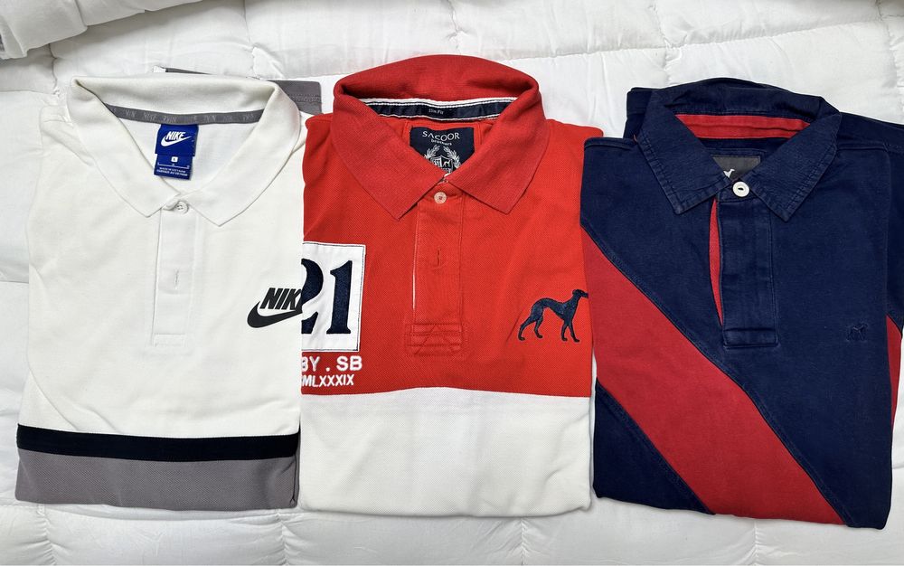 T-shirts e Polos de Marca como novos