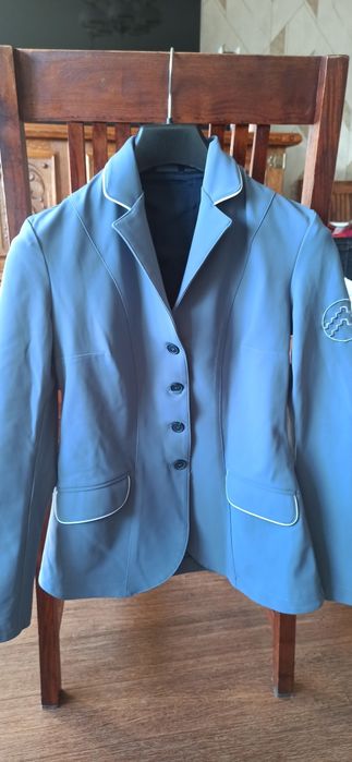 Frak jeździecki, kolor szary/gołębi rozm 36 EU, włoskie 40