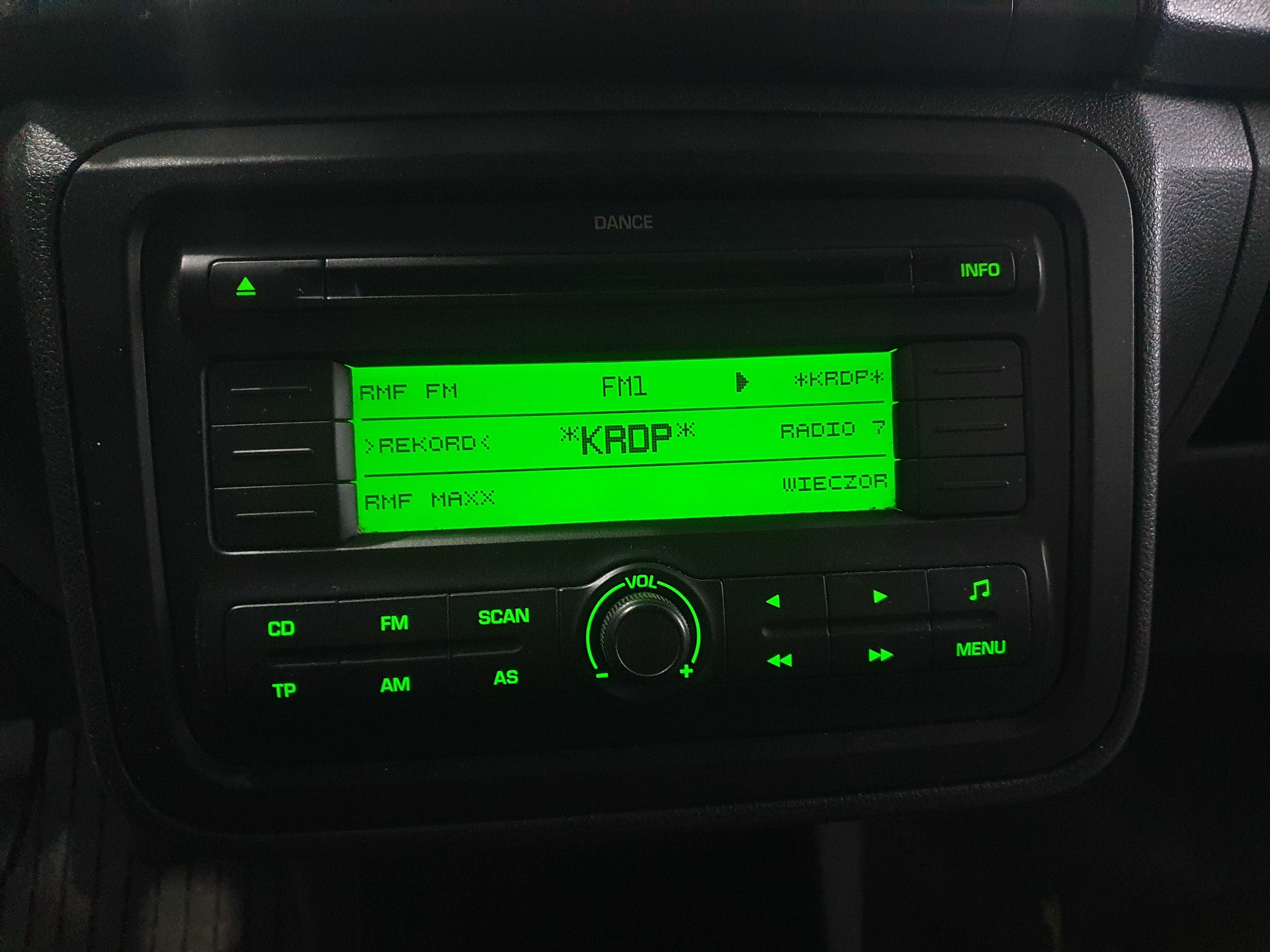 Radio ramka Skoda Fabia 2 oryginalne 2 din sprawne