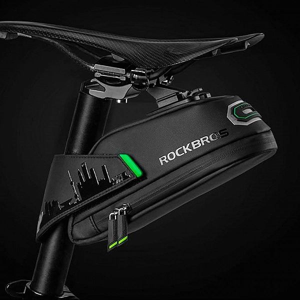 Torba rowerowa Rockbros C27-1 pod siodełko - czarna