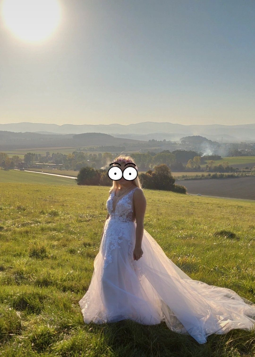 Suknia ślubna Boho