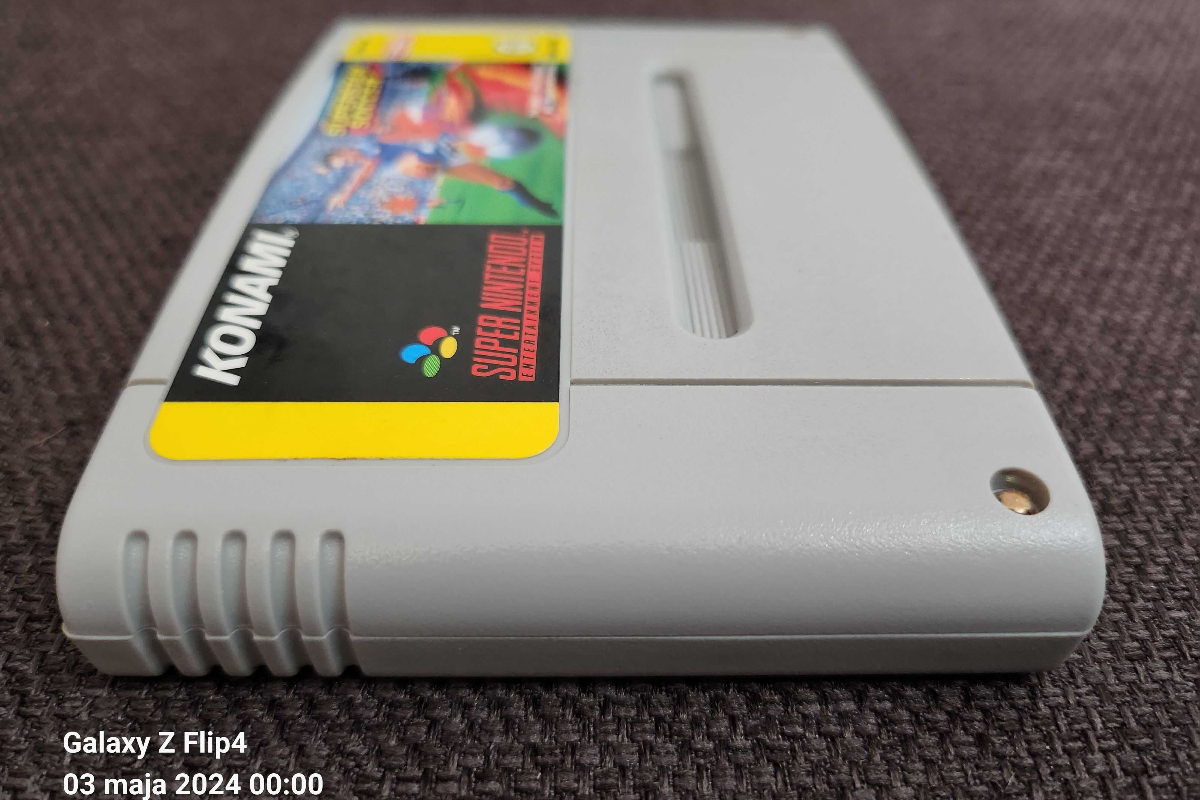 Oryginalna International Superstar Soccer Do Nintendo Snes Pal Version