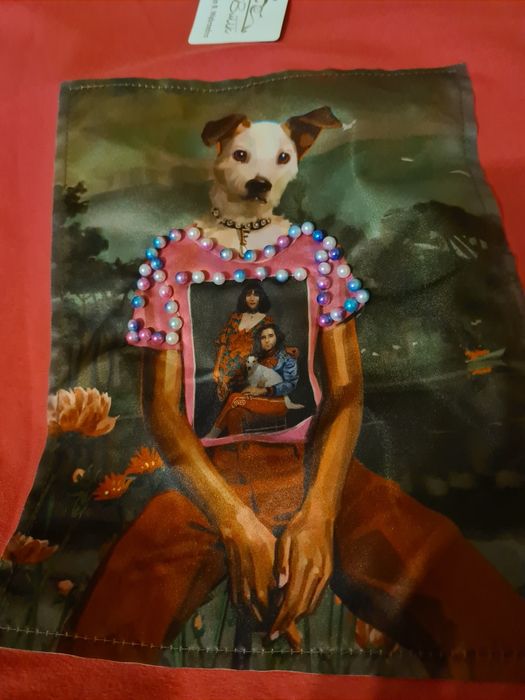 Tunika oversize różowa